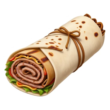 small shawarma sticker
