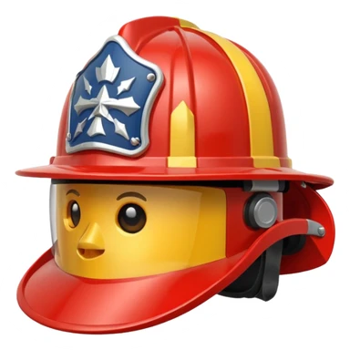 American style Fire helmet sticker