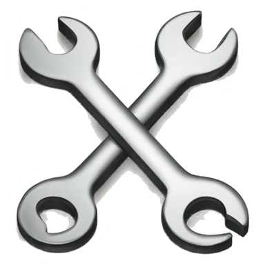 spanner icon on bank note sticker