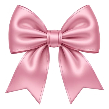 baby pink bow  sticker