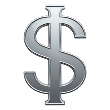 no money sign, crossed out dollar sign, no text sticker