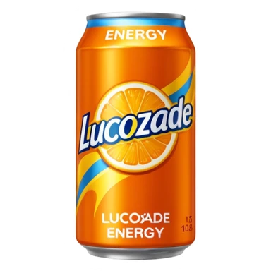Lucozade energy can sticker