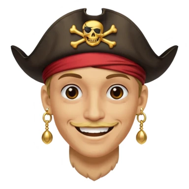 Pirates emoji sticker