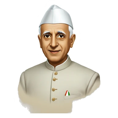 Pandit jawaharlal Nehru full emoj sticker