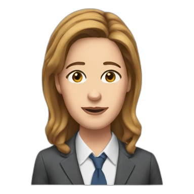 pam beesly sticker