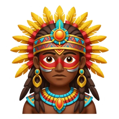 Huitzilopochtli, Aztec god of sun and war sticker