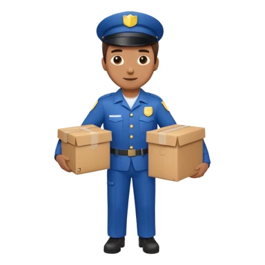 mailman full body sticker