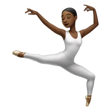 Contemporary dancer sticker