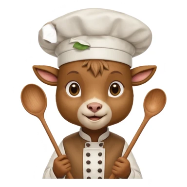 goat young cook sticker
