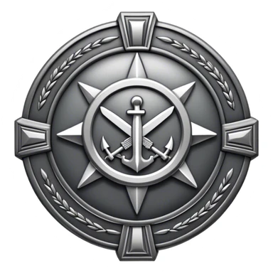 sketch of a military badge
 sticker