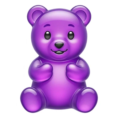 gummy purple sticker