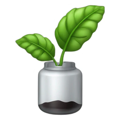 Thing that charges that is used to consume the oil from the plant  sticker