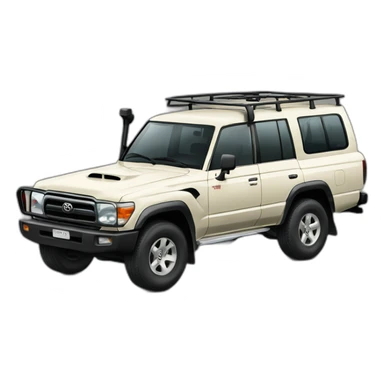 Toyota landcruiser sticker