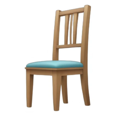 sign saying CHAIR sticker