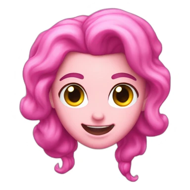 Pantera Rosa riendo sticker