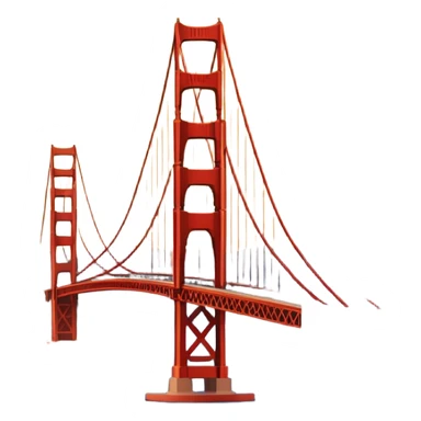 Golden Gate Bridge sticker