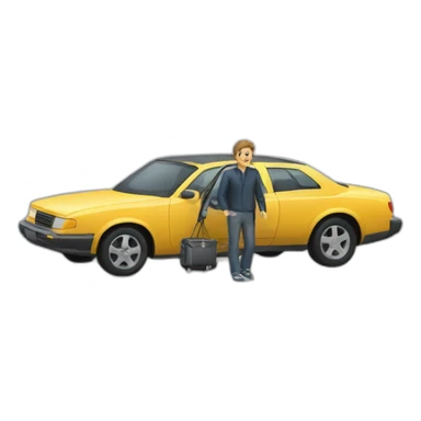 no cars available sticker