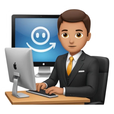 haz a un trader en su computadora sticker