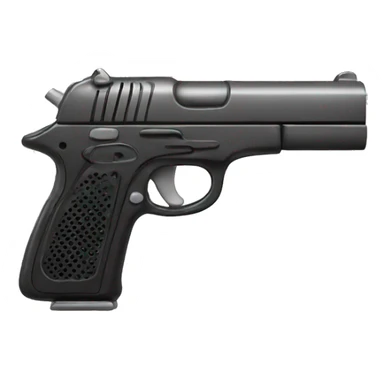 Toy pistol sticker