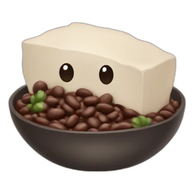 black bean frijoles sticker