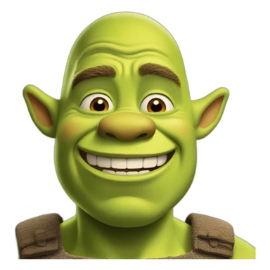 Shrek qui boit de la bière sticker