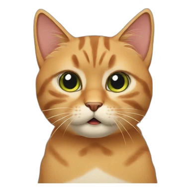 cats irritated sticker