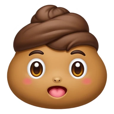 Mix poop and uwu  sticker