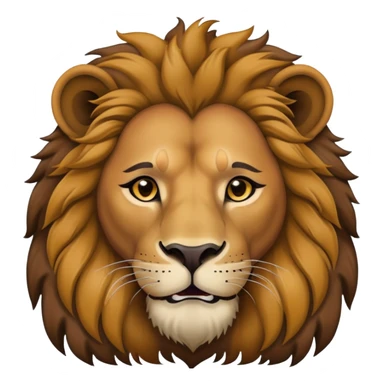 black guy on lion sticker