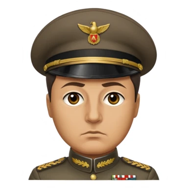 Mussolini sticker