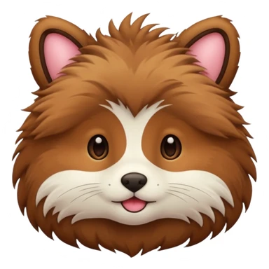 Cute animal sticker