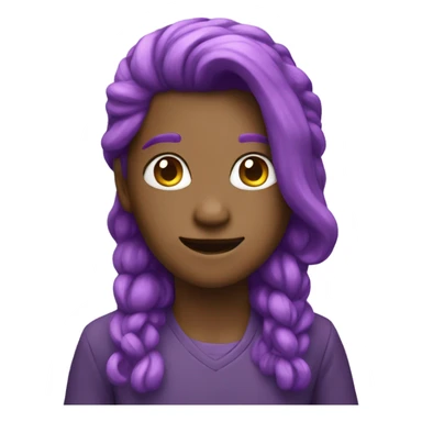 Purple Rainbow  sticker