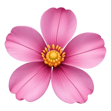 Pink flover sticker