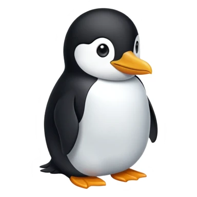 Büyü asasi tutan penguen sticker