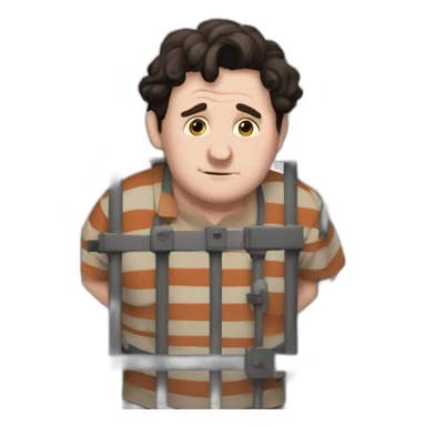 dudley dursley behind bars sticker