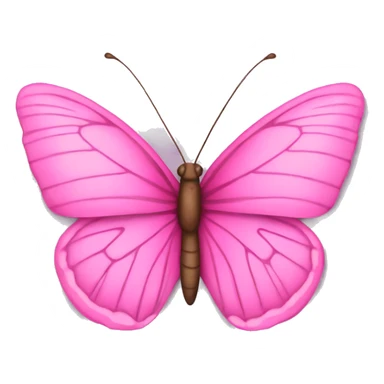 pink butterfly printabale sticker