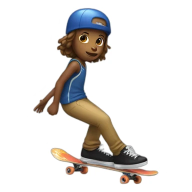 skater front indy sticker