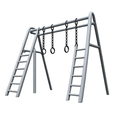 Playground monkey bars sticker