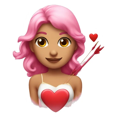 love arrow cupid girl sticker
