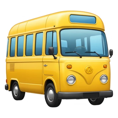 yellow minibus sticker