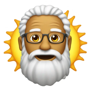 the sun as a senior sticker