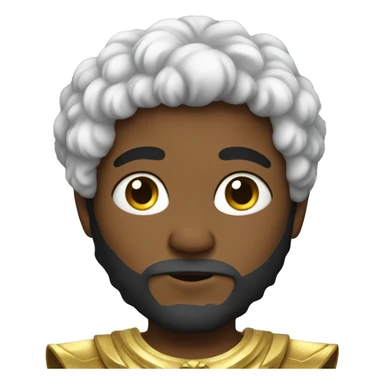 boy in a costume of zeus sticker