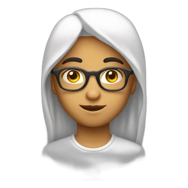 enfant arabe avec des lunettes sticker