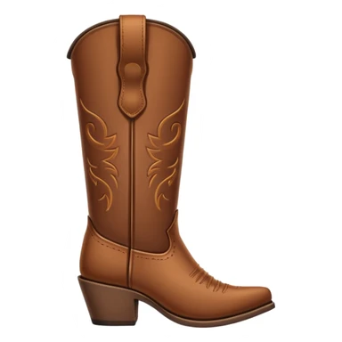 Cowboy Boot minimalistic and small sticker