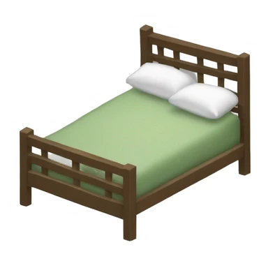 A guy bed rotting  sticker