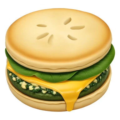 Arepa de espinaca  sticker