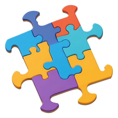 One piece of the puzzle aesthetic  sticker