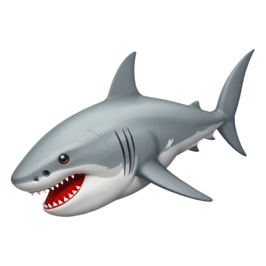 Quiero un tiburón con zapatos sticker