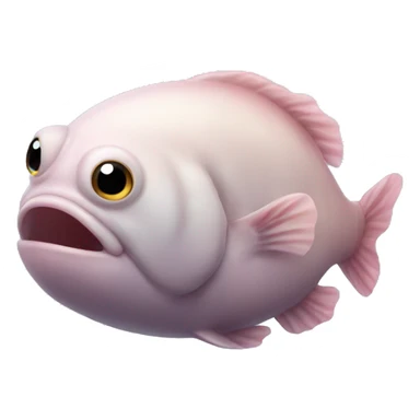 Blob fish  sticker