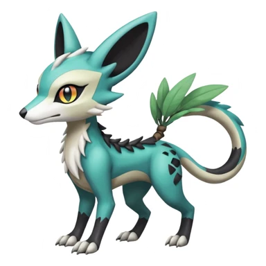 Meloetta-Vernid-Trico-Sergal-Protogen-Primagen-Pokémon-Fakémon-creature sticker