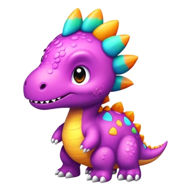toki doki dinosaur  sticker